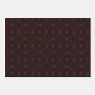 Signaturmuster Goth-Trio Geschenkpapier Set