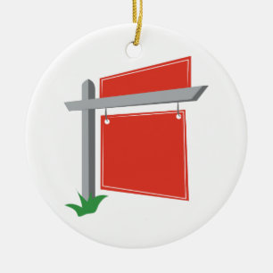 Signaturposten Keramik Ornament