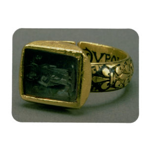 Signet Ring von König Louis IX von Frankreich (St. Magnet