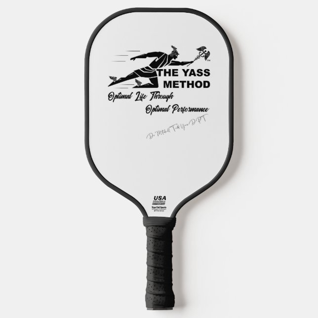 Signierter Pickleball-Racket Pickleball Schläger (Vorderseite)