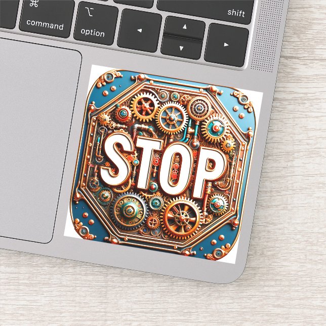 Signierung beenden aufkleber (Detail)