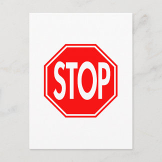Signierung beenden postkarte