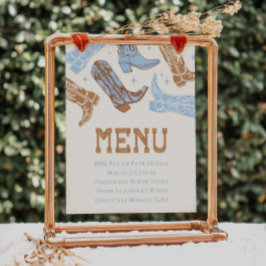 Signierung des Editierbaren Westerns 8x10