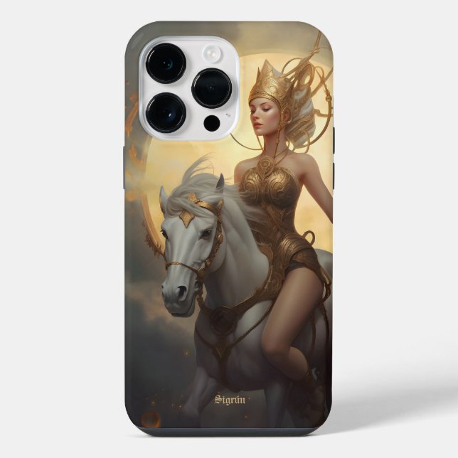 Sigrún iPhone Hülle (Rückseite)