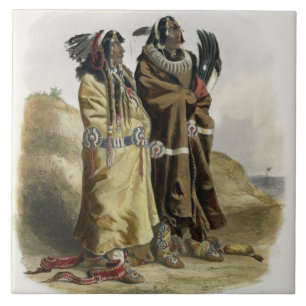 Sih-Chida und Mahchsi-Karehde, Mandan Fliese