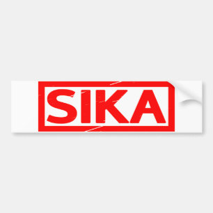 Sika-Briefmarke Autoaufkleber