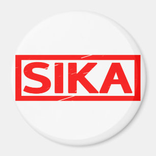 Sika-Briefmarke Magnet