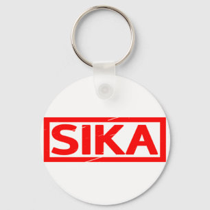 Sika-Briefmarke Schlüsselanhänger