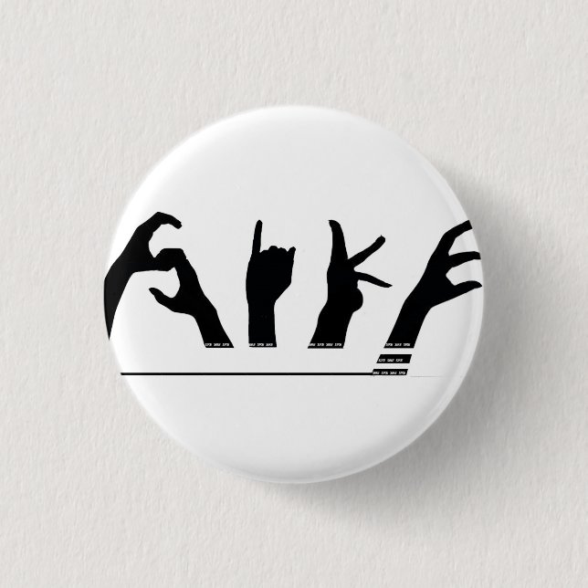 SiKE Knopf (klein) Button (Vorderseite)