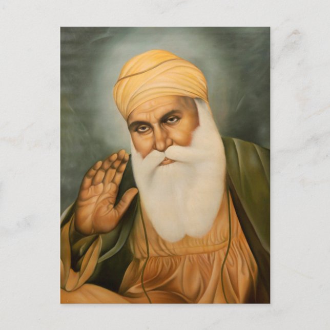 Sikh Art/Symbol Postkarte (Vorderseite)