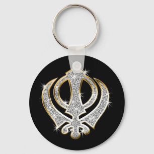 Sikh Art/ Symbol Schlüsselanhänger