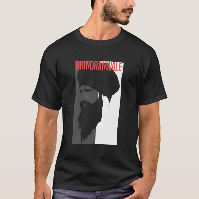 Sikh Bhindranwale 1984 T-Shirt (Vorderseite)