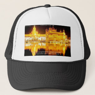 Sikh der Goldene Tempel in Indien Geschenke und T- Truckerkappe