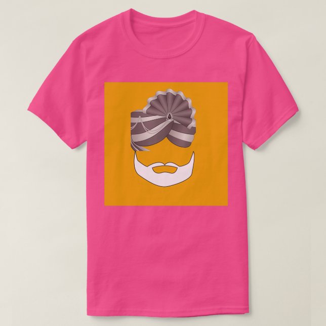 Sikh Design T-Shirt (Design vorne)