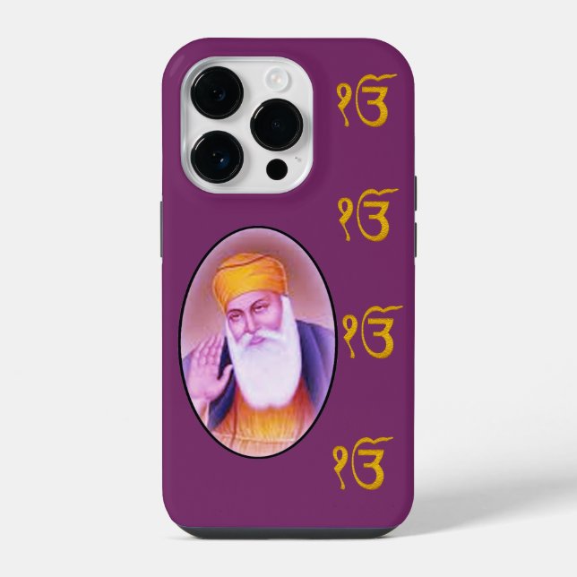 Sikh Guru Nanak Dev Iphone Hülle (Rückseite)