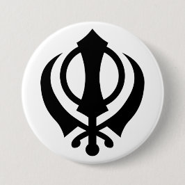 Sikh Khanda Button