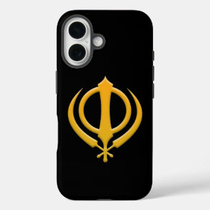 Sikh Khanda iPhone 16 Hülle