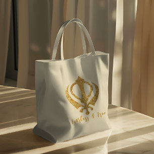 Sikh Khanda "Fearless & Free" Tragetasche