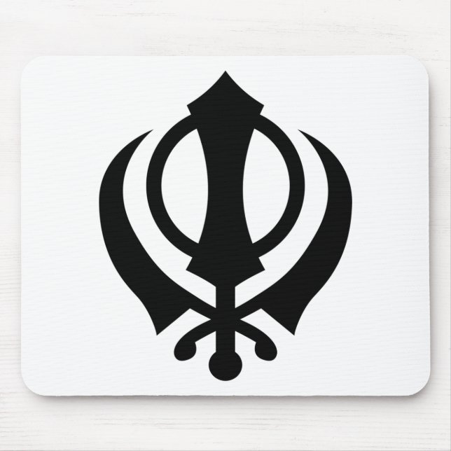 Sikh Khanda Mousepad (Vorne)