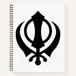 Sikh Khanda Notizbuch