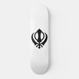 Sikh Khanda Skateboard