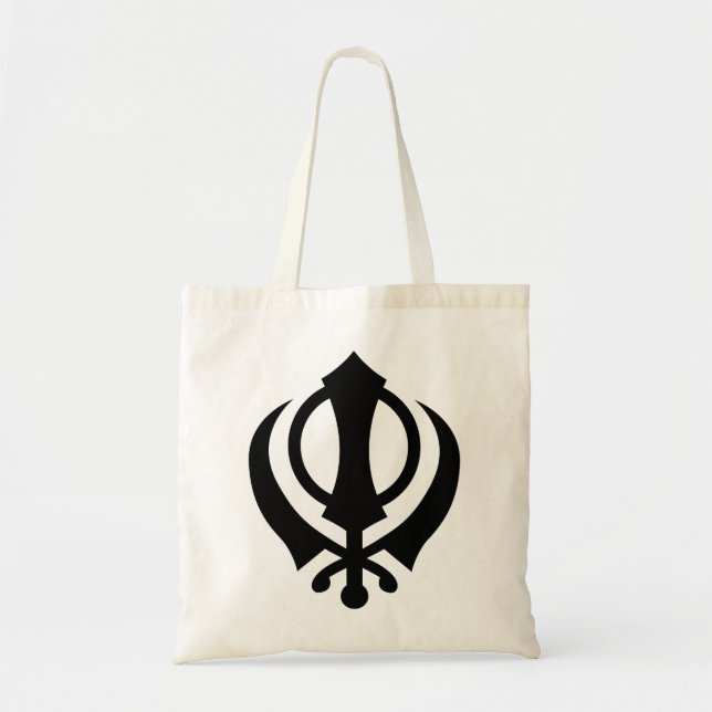 Sikh Khanda Tragetasche (Vorne)