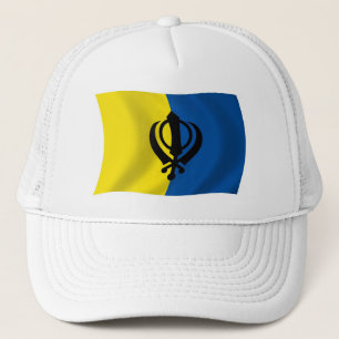 Sikhism Flag Hat Truckerkappe