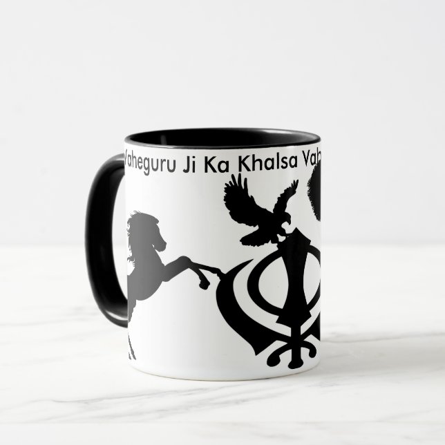 Sikhtier-Tasse Tasse (Vorderseite Links)