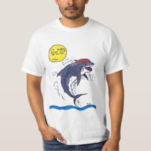 Silas Hannekens Haifisch-Surfer T-Shirt
