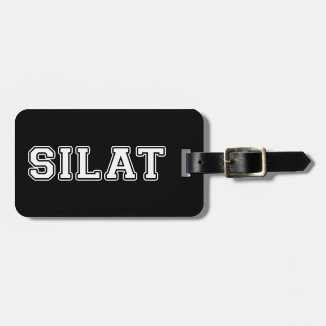 Silat Gepäckanhänger (Vorderseite horizontal)