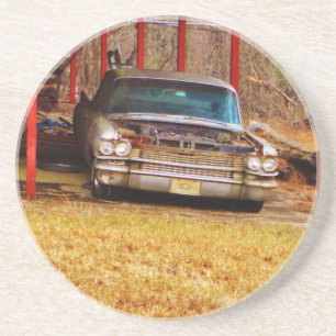 Silber 1963 Sadan Deville Getränkeuntersetzer