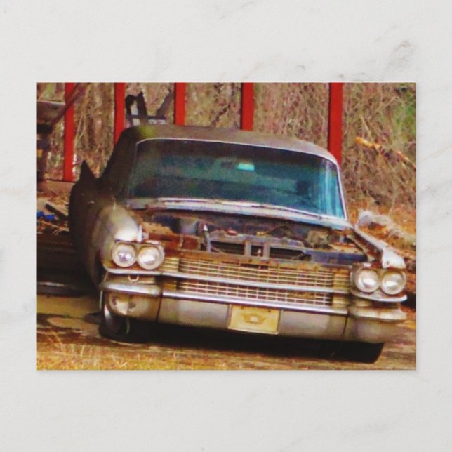 Silber 1963 Sadan Deville Postkarte (Vorderseite)