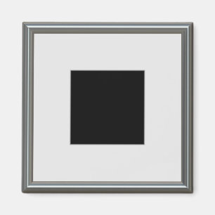 Silber-Bilderrahmen Magnet