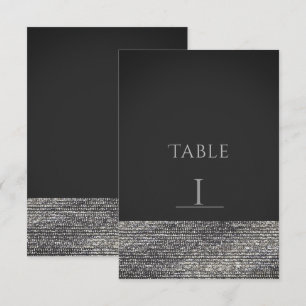 Silber-Bling Moderne Glamour Pailletten Schicke Ti Einladung