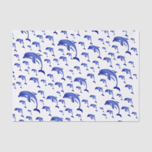 Silber, Delfin, Fisch, Natur, Wasser, Design, Seidenpapier