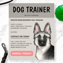Silber Deutscher Schäferhund Hundetrainer Haustier