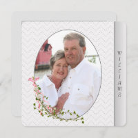 Silber geprägt Foto-Rahmen Verlängerung