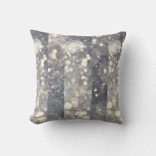 Silber Glitzer Glamour Glamour Modern Trendig Kissen