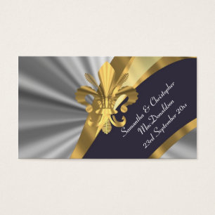 Silber, Gold Gastgeschenk Hochzeit danke