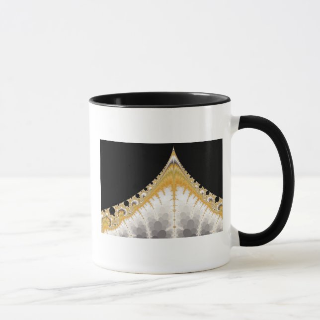 Silber-Gold-Vulkan-Tasse Tasse (Rechts)