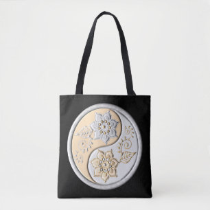 Silber & Gold Yin Yang