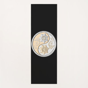 Silber & Gold Yin Yang Yogamatte