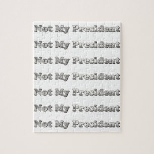 Silber nicht mein Präsident Puzzle