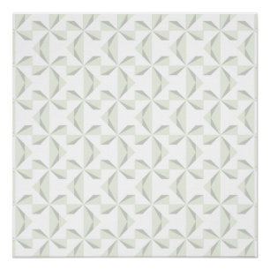 Silber Pinwheels Poster
