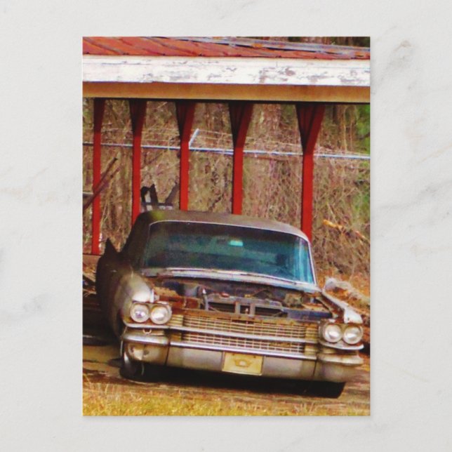 Silber Sadan 1963 Deville Postkarte (Vorderseite)