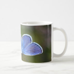 Silber-Spitze Blau Kaffeetasse