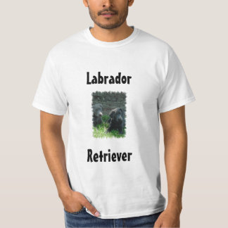 Silber-u. Holzkohlen-Labrador retriever-Welpen T-Shirt