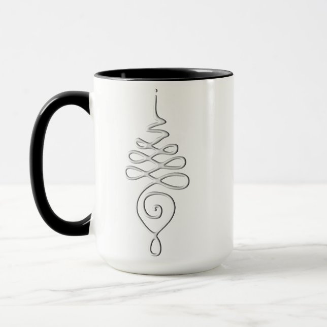 Silber Unalome  Tasse (Links)
