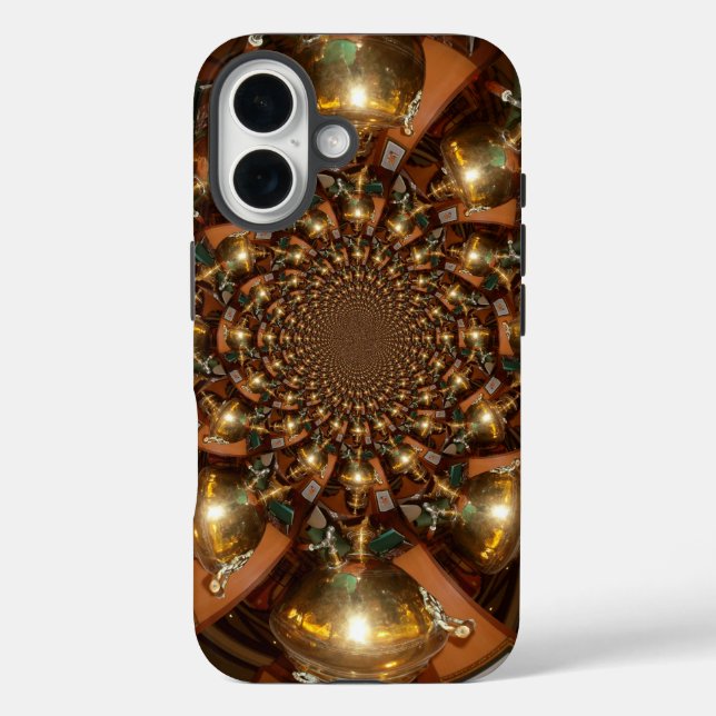 Silber und Gold Case-Mate iPhone Hülle (Rückseite)