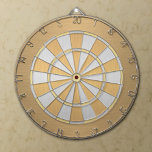 Silber und Gold Dartscheibe<br><div class="desc">Elegantes, silberfarbenes und goldfarbenes Dartboard.</div>